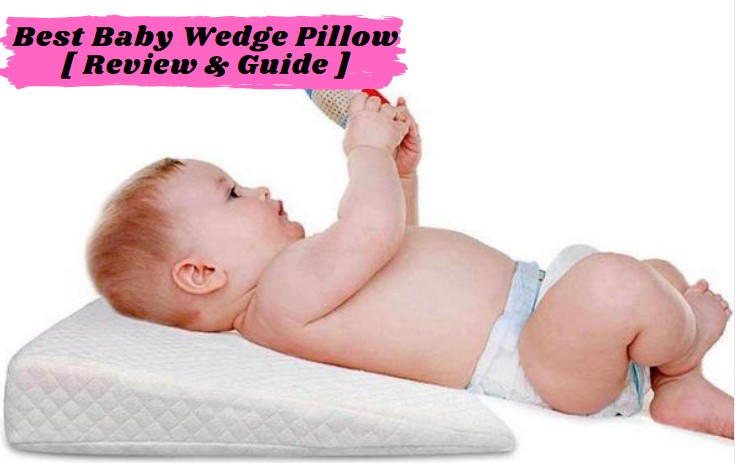 Ocamo Baby Wedge Bed Pillow Elevated Supportive Cushion Baby Slant Acid Reflux Anti-Vomiting Supplies